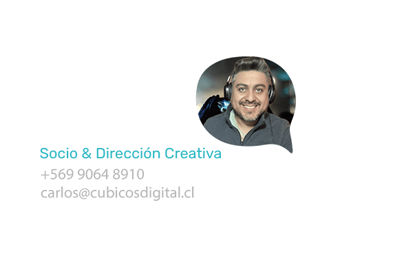 Carlos Donoso M. — Socio & Dirección Creativa
